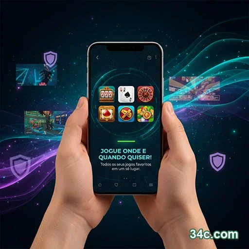 Cards de promoções atuais por estilo de jogo no 34c.com